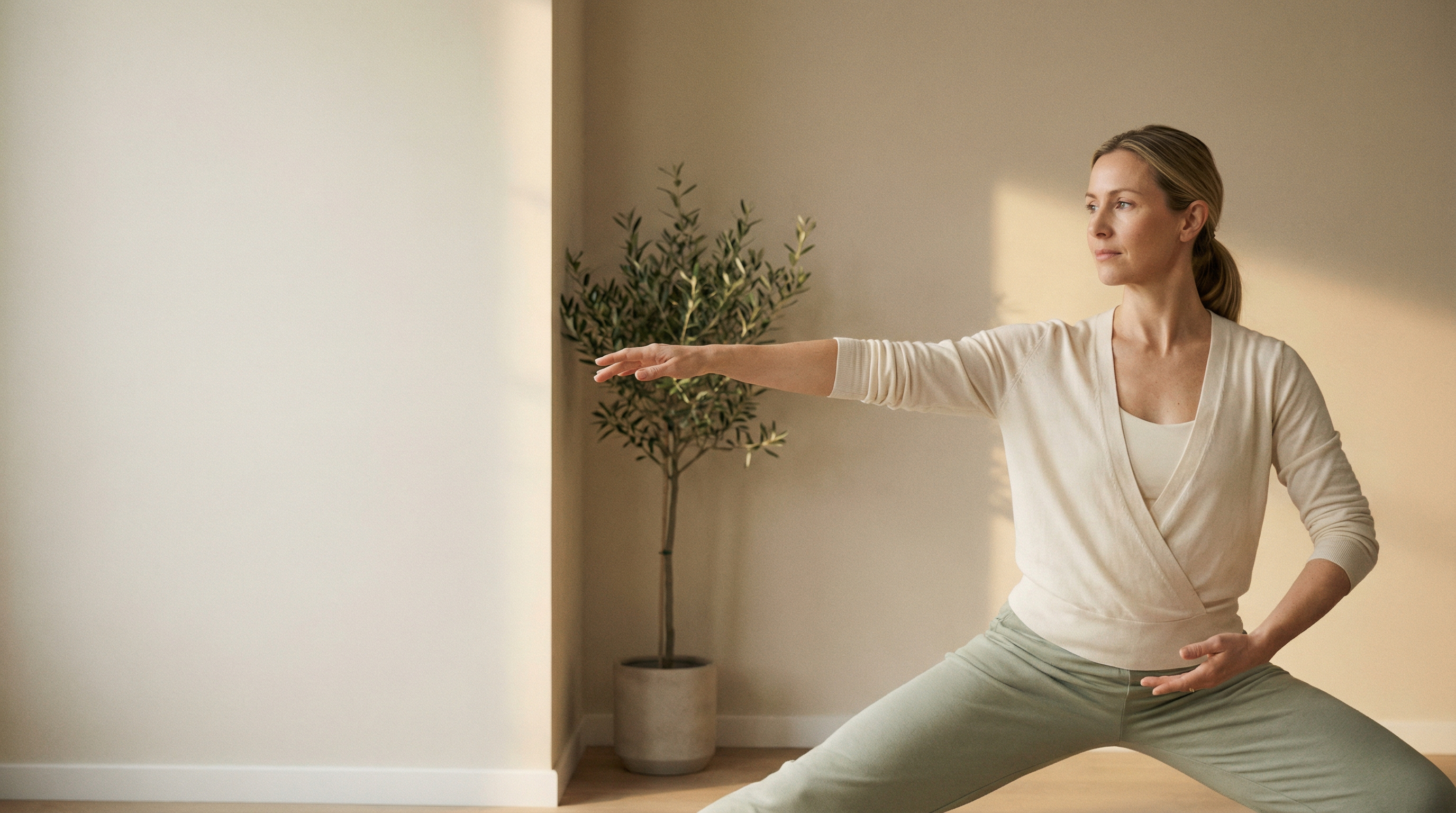 Mujer practicando rituales de regulacion emocional